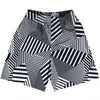 Multiple Lines Pattern Lacrosse Shorts Made In USA by Tribe Lacrosse
