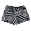 Multiple Lines Pattern 2.5" Swim Shorts Made in USA by Tribe Lacrosse