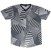 Multiple Lines Pattern Soccer Jersey Made In USA by Tribe Lacrosse