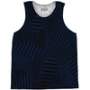 Multiple Lines Pattern Basketball Singlets by Tribe Lacrosse