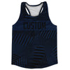 Multiple Lines Pattern Finish Line  Running Racerback Singlet by Tribe Lacrosse