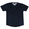 Multiple Lines Pattern Soccer Jersey Made In USA by Tribe Lacrosse
