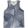 Multiple Lines Pattern Basketball Singlets by Tribe Lacrosse