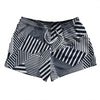 Multiple Lines Pattern 2.5" Swim Shorts Made in USA by Tribe Lacrosse