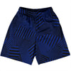 Multiple Lines Pattern Basketball Practice Shorts Made In USA by Tribe Lacrosse