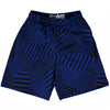 Multiple Lines Pattern Lacrosse Shorts Made In USA by Tribe Lacrosse