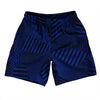 Multiple Lines Pattern Soccer Shorts Made In USA by Tribe Lacrosse