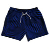 Multiple Lines Pattern 5" Swim Shorts Made in USA by Tribe Lacrosse