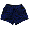 Multiple Lines Pattern Womens & Girls Sport Shorts End Made In USA by Tribe Lacrosse