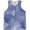 Multiple Lines Pattern Basketball Singlets by Tribe Lacrosse