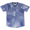 Multiple Lines Pattern Soccer Jersey Made In USA by Tribe Lacrosse