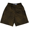 Multiple Lines Pattern Lacrosse Shorts Made In USA by Tribe Lacrosse