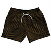Multiple Lines Pattern 5" Swim Shorts Made in USA by Tribe Lacrosse