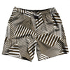 Multiple Lines Pattern Swim Shorts 7" Made in USA by Tribe Lacrosse