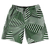 Multiple Lines Pattern 10" Swim Shorts Made in USA by Tribe Lacrosse