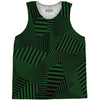 Multiple Lines Pattern Basketball Singlets by Tribe Lacrosse