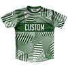 Multiple Lines Pattern Finish Line  Running Shirt Track Cross Made In USA by Tribe Lacrosse