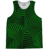 Multiple Lines Pattern Basketball Singlets by Tribe Lacrosse