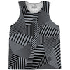 Multiple Lines Pattern Basketball Singlets by Tribe Lacrosse