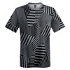 Multiple Lines Pattern Lacrosse Shooter Shirt by Tribe Lacrosse