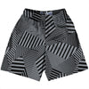 Multiple Lines Pattern Lacrosse Shorts Made In USA by Tribe Lacrosse