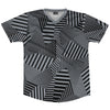 Multiple Lines Pattern Soccer Jersey Made In USA by Tribe Lacrosse