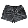 Multiple Lines Pattern 2.5" Swim Shorts Made in USA by Tribe Lacrosse