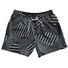 Multiple Lines Pattern 5" Swim Shorts Made in USA by Tribe Lacrosse