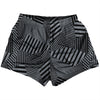 Multiple Lines Pattern Womens & Girls Sport Shorts End Made In USA by Tribe Lacrosse
