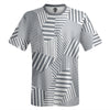 Multiple Lines Pattern Lacrosse Shooter Shirt by Tribe Lacrosse