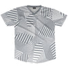 Multiple Lines Pattern Soccer Jersey Made In USA by Tribe Lacrosse