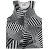 Multiple Lines Pattern Basketball Singlets by Tribe Lacrosse