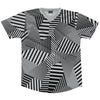 Multiple Lines Pattern Soccer Jersey Made In USA by Tribe Lacrosse