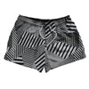 Multiple Lines Pattern 2.5" Swim Shorts Made in USA by Tribe Lacrosse