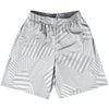 Multiple Lines Pattern Lacrosse Shorts Made In USA by Tribe Lacrosse