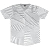 Multiple Lines Pattern Soccer Jersey Made In USA by Tribe Lacrosse