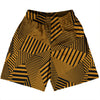 Multiple Lines Pattern Basketball Practice Shorts Made In USA by Tribe Lacrosse