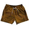 Multiple Lines Pattern 5" Swim Shorts Made in USA by Tribe Lacrosse