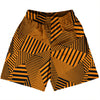 Multiple Lines Pattern Basketball Practice Shorts Made In USA by Tribe Lacrosse