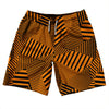 Multiple Lines Pattern 10" Swim Shorts Made in USA by Tribe Lacrosse