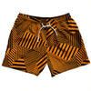 Multiple Lines Pattern 5" Swim Shorts Made in USA by Tribe Lacrosse