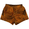 Multiple Lines Pattern Womens & Girls Sport Shorts End Made In USA by Tribe Lacrosse