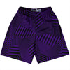 Multiple Lines Pattern Lacrosse Shorts Made In USA by Tribe Lacrosse