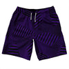 Multiple Lines Pattern 10" Swim Shorts Made in USA by Tribe Lacrosse