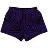 Multiple Lines Pattern Womens & Girls Sport Shorts End Made In USA by Tribe Lacrosse
