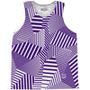 Multiple Lines Pattern Basketball Singlets by Tribe Lacrosse
