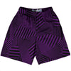 Multiple Lines Pattern Lacrosse Shorts Made In USA by Tribe Lacrosse