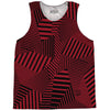 Multiple Lines Pattern Basketball Singlets by Tribe Lacrosse