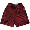 Multiple Lines Pattern Lacrosse Shorts Made In USA by Tribe Lacrosse