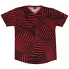 Multiple Lines Pattern Soccer Jersey Made In USA by Tribe Lacrosse
